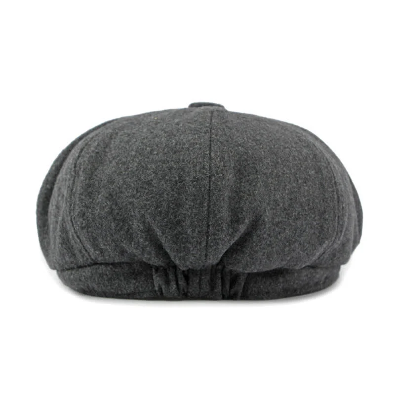 Color Matching Fashion Stitching Newsboy Beret Hat - Image 16