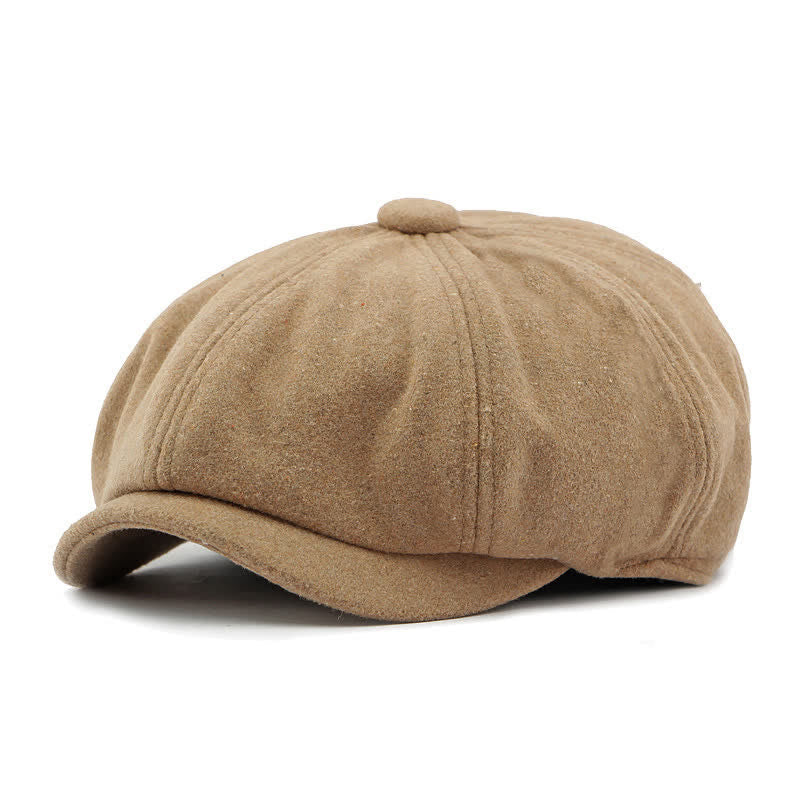 Color Matching Fashion Stitching Newsboy Beret Hat - Image 21
