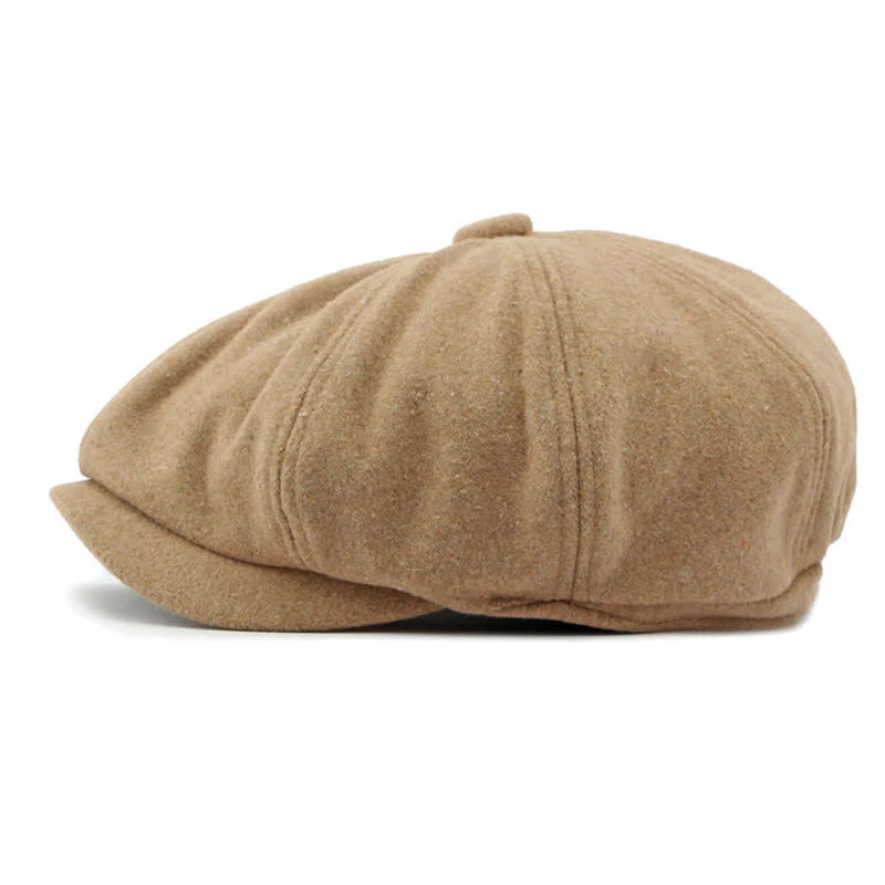Color Matching Fashion Stitching Newsboy Beret Hat - Image 23