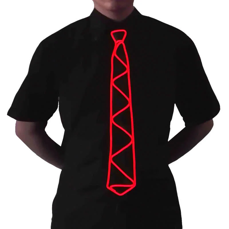 Cool Neon LED Strip Glowing Necktie - Image 5