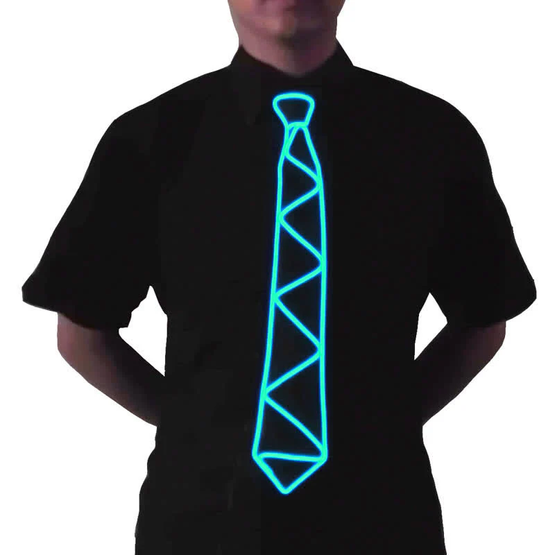 Cool Neon LED Strip Glowing Necktie - Image 7