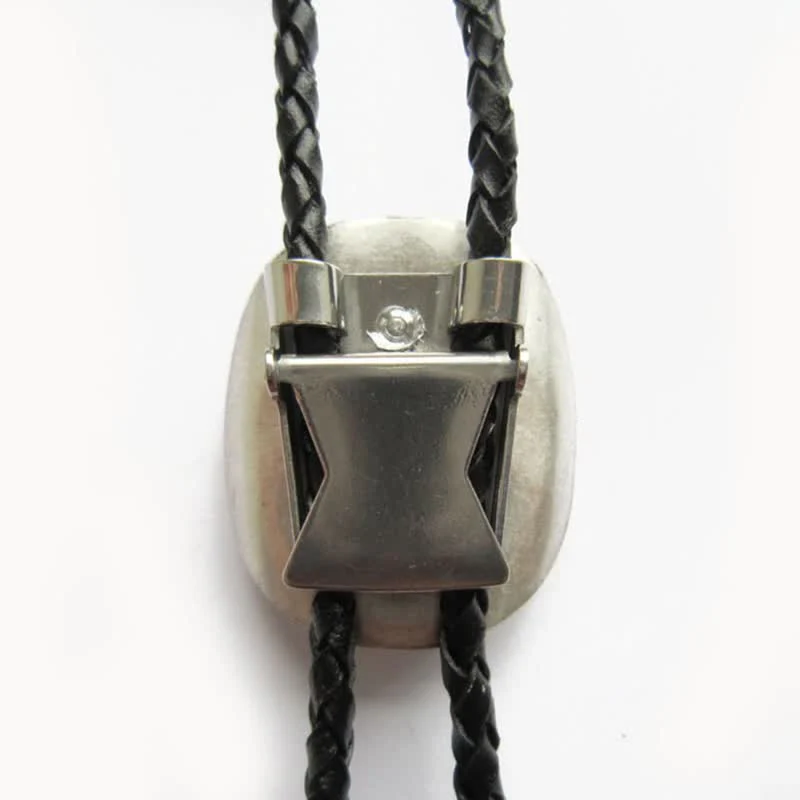Country Cowboy Life Hat Pendant Bolo Tie - Image 9