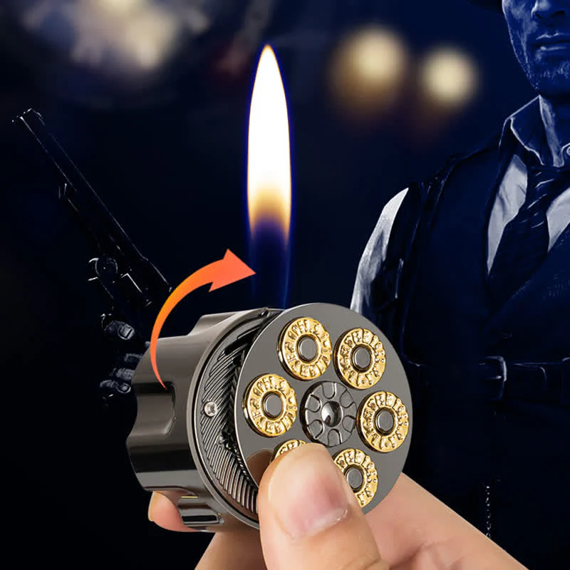 Creative Bullet Magazine Shape Refillable Butane Lighter - Image 4
