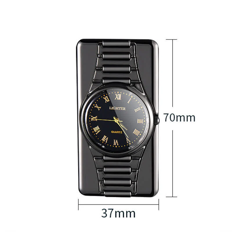 Creative Clock Rechargeable Electric Lighter with USB Cable - Image 7