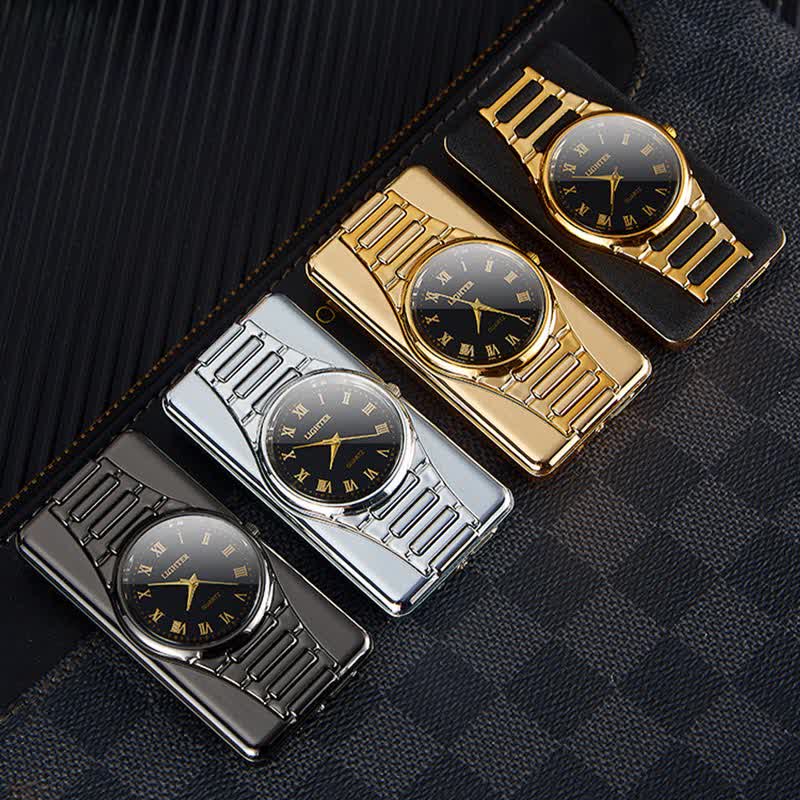 Creative Clock Rechargeable Electric Lighter with USB Cable - Image 8