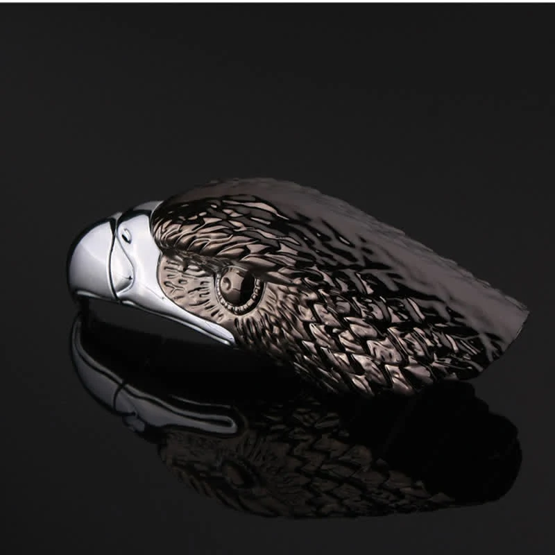 Creative Eagle Head Shaped Refillable Butane Lighter - Image 9