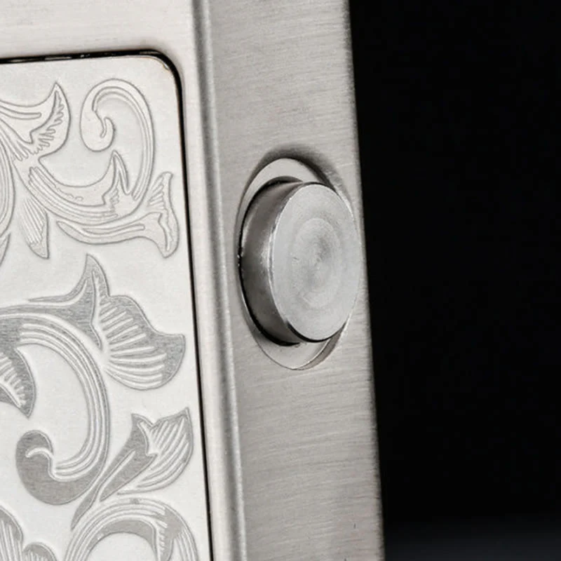 Creative One-touch Ignition Carving Refillable Kerosene Lighter - Image 5