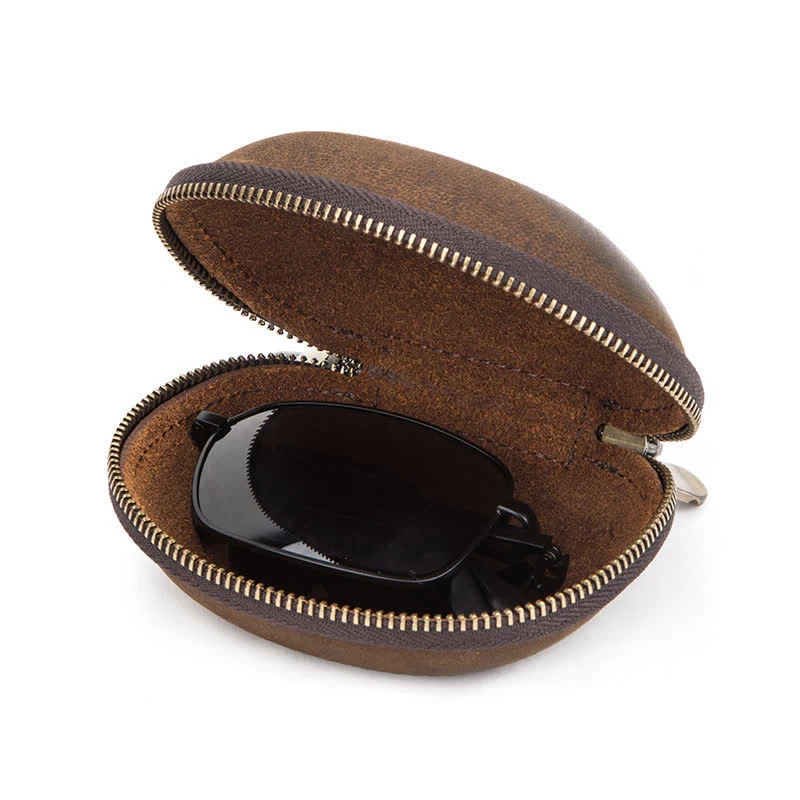 Creative Semi-Hard Folding Sunglasses Protector Storage Case - Image 12