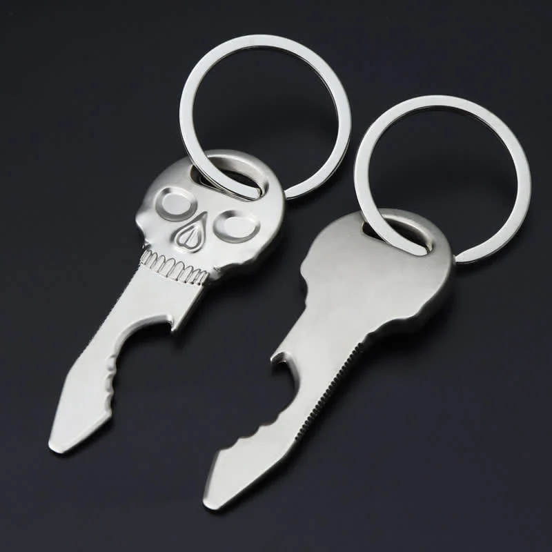 Creative Skull Mask Multi-function Bottle Opener Keychain - Image 6