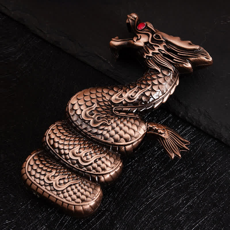 Creative Unique Dragon Shape Refillable Butane Lighter - Image 8