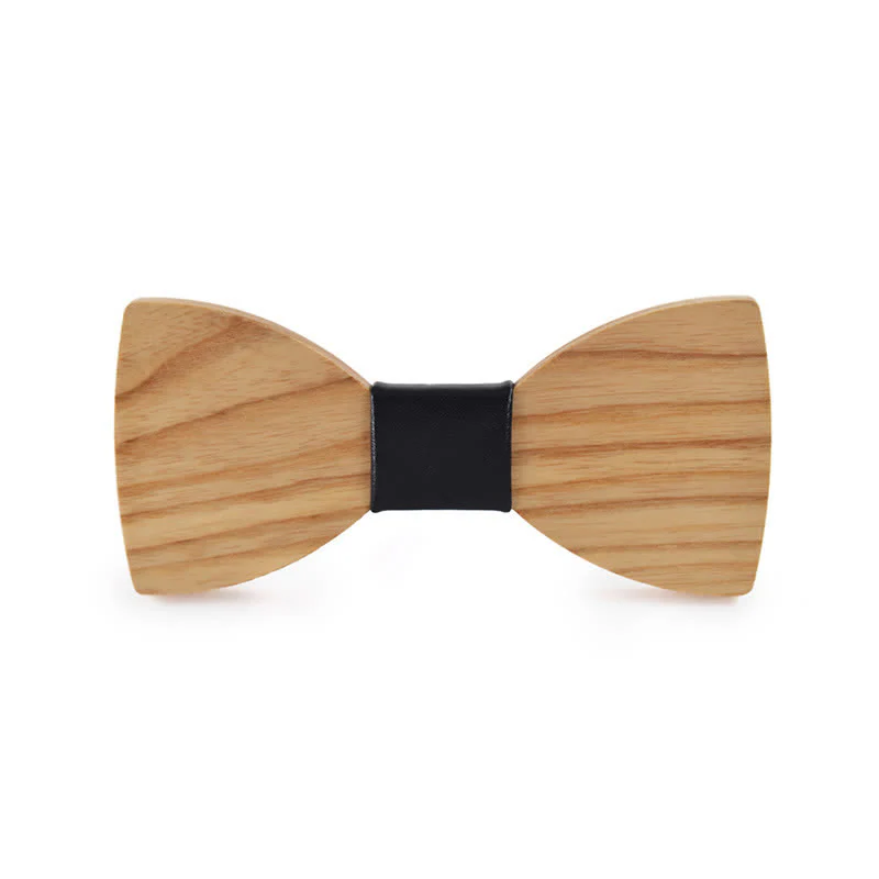 Custom Name Men's Engraved Wedding Wooden Bow Tie - Image 19