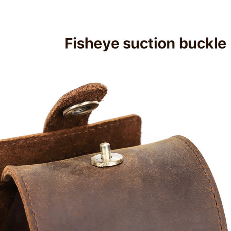 Custom Name Watch Roll Travel Leather Watch Case - Image 7
