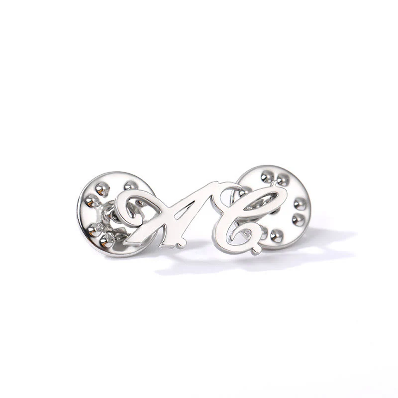 Custom Your Name Brooch Stainless Steel Suit Accessories - Image 10