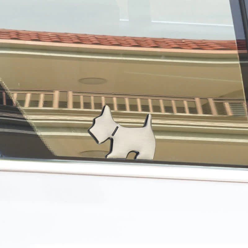 Cute Dog Metal Sticker Car Badge For Pet Lovers - Image 6