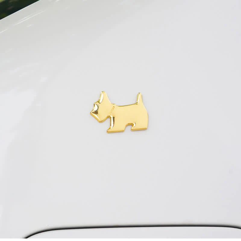 Cute Dog Metal Sticker Car Badge For Pet Lovers - Image 8