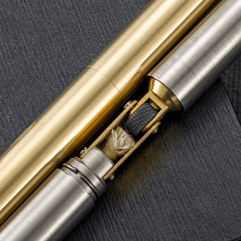 Cylindrical Nunchaku Slender Foldable Refillable Kerosene Lighter - Image 6