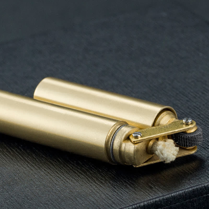 Cylindrical Nunchaku Slender Foldable Refillable Kerosene Lighter - Image 8