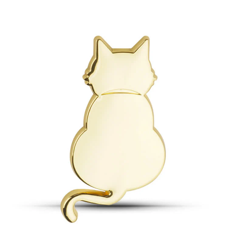 Decorative Cute Cat Pet Metal Sticker Car Badge - Image 16