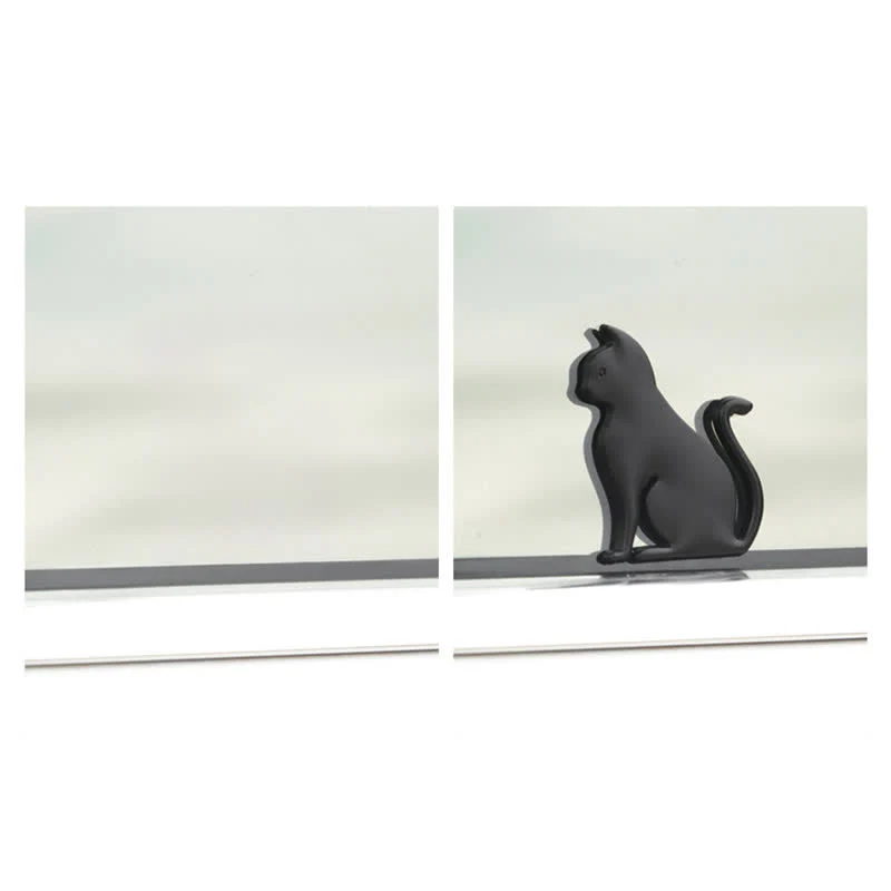 Decorative Cute Cat Pet Metal Sticker Car Badge - Image 4