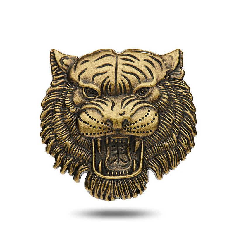 Domineering Tiger Head Metal Sticker Car Badge - Image 10