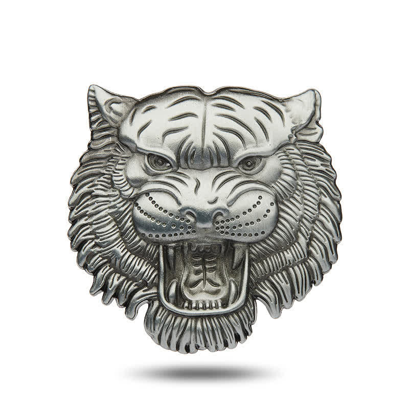 Domineering Tiger Head Metal Sticker Car Badge - Image 9