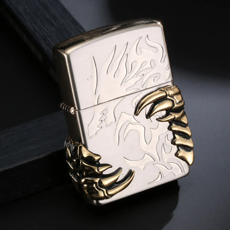 Dragon Claw Relief Refillable Kerosene Lighter - Image 8