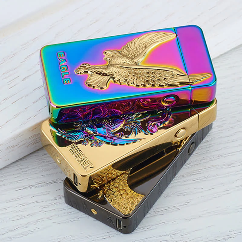 Dragon Double Arc Flameless Usb Rechargeable Electronic Lighter - Image 6