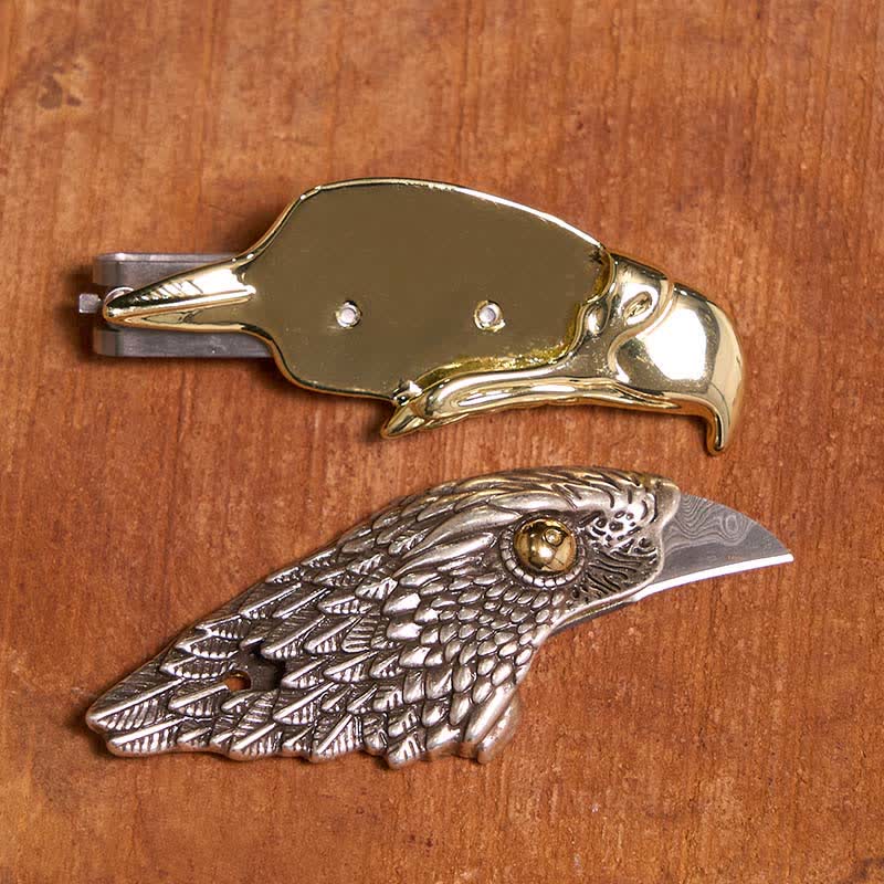 Eagle DIY Hidden Knife Belt Buckle Lighter Eagle Hidden Pendant Bundle Set - Image 6
