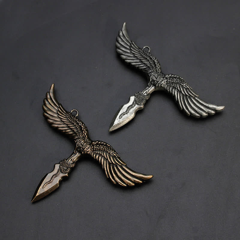 Eagle Ghost Sting Unpacking Cutter Blade Keychain - Image 7