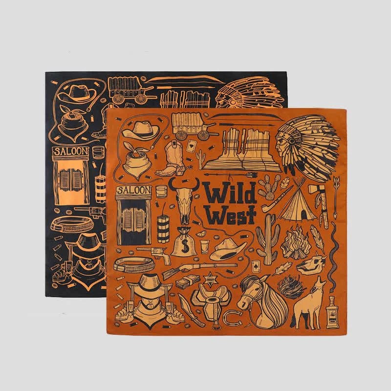 Ethnic Indian Wild West Element Square Scarf - Image 9