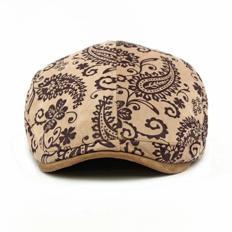 Ethnic Style Personalized Cashew Print Beret Hat - Image 4