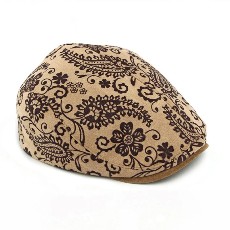 Ethnic Style Personalized Cashew Print Beret Hat - Image 5