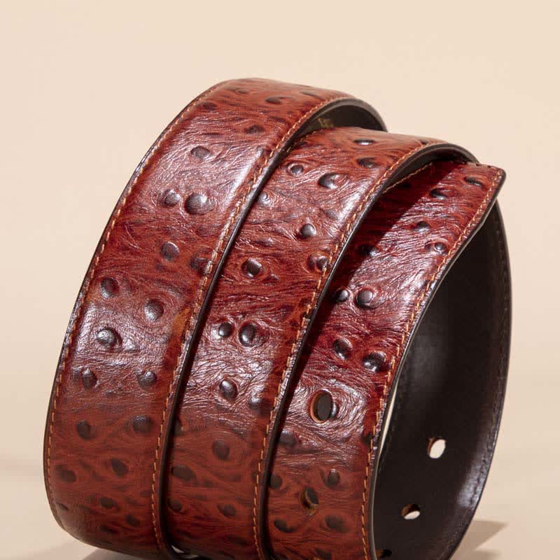 Exotic Crocodile Pattern Alligator Leather Belt - Image 4