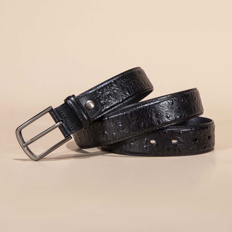 Exotic Crocodile Pattern Alligator Leather Belt - Image 7