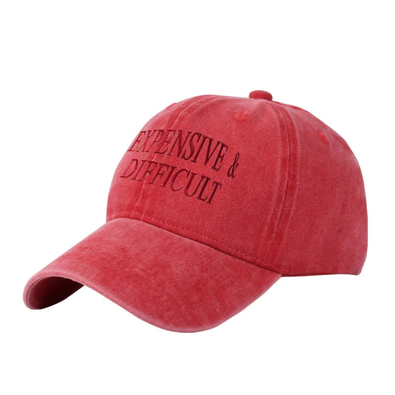 Expensive & Difficult Embroidered Adjustable Baseball Cap - Image 10
