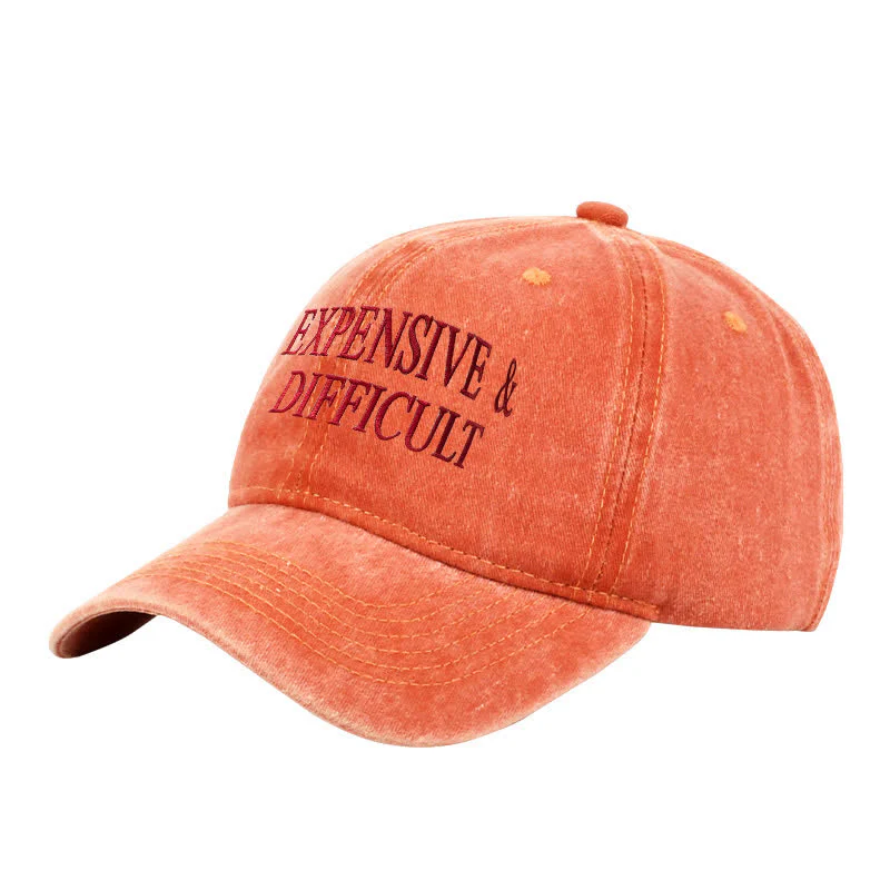 Expensive & Difficult Embroidered Adjustable Baseball Cap - Image 7