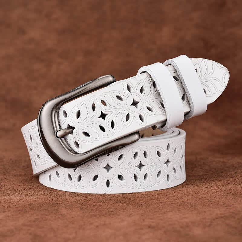 Women's Exquisite Fashion Accessory Hollow Out Leather Belt - Image 16