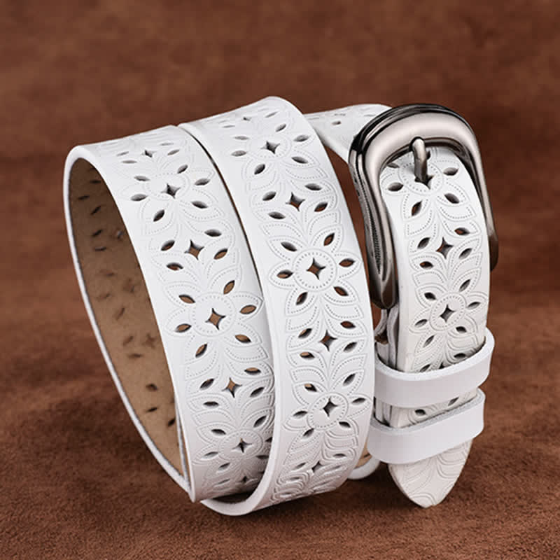 Women's Exquisite Fashion Accessory Hollow Out Leather Belt - Image 17
