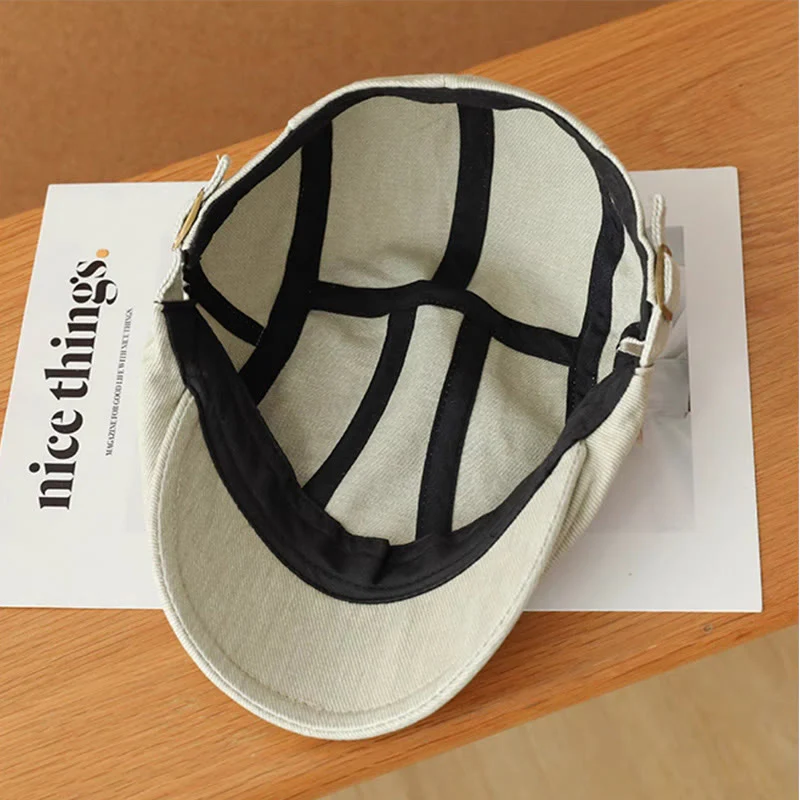 Fashion Denim Newsboy Flat Cap Beret Cap - Image 6
