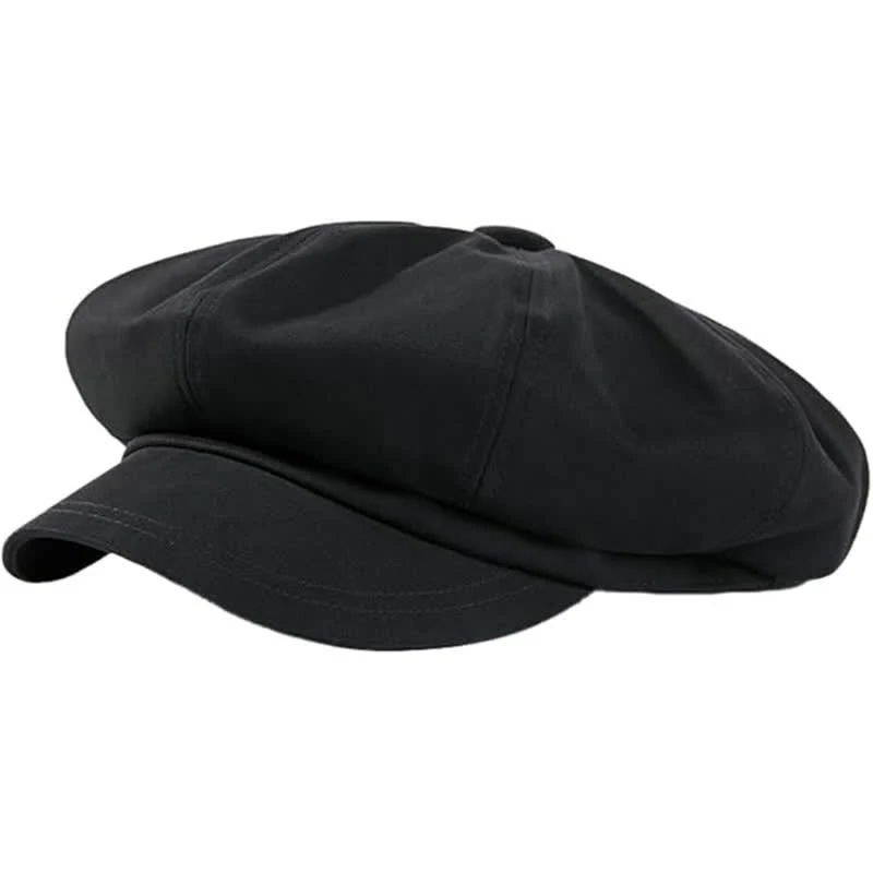 Fashion Solid Color Twilled Beret Hat - Image 3