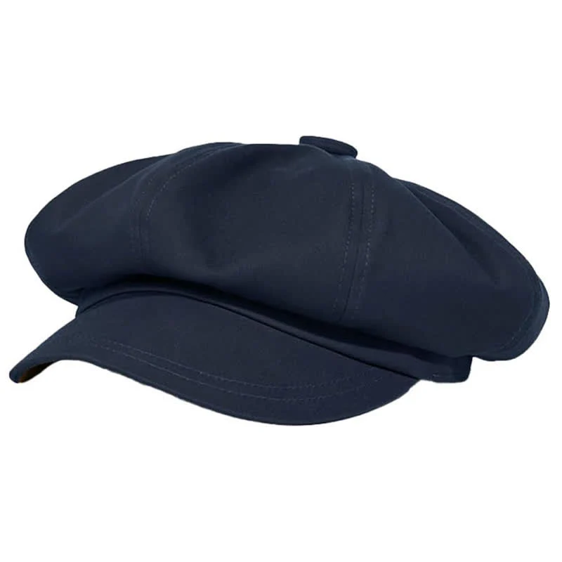 Fashion Solid Color Twilled Beret Hat - Image 9