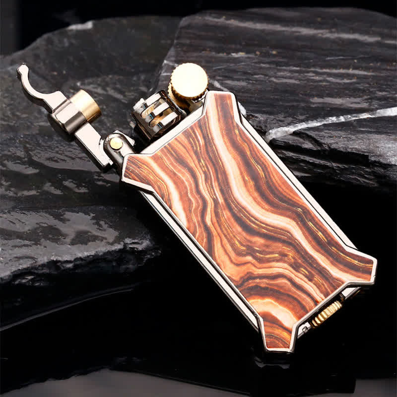 Fashionable Resin Craftsmanship Refillable Kerosene Lighter - Image 9