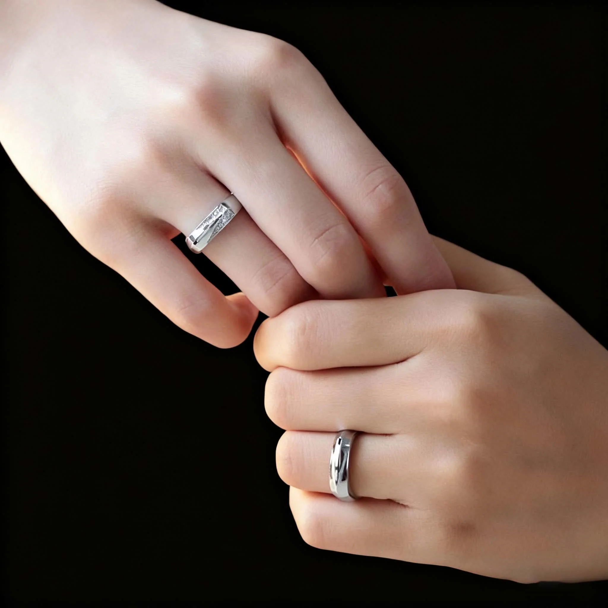 Fashionable Self-Defense Hidden-Knife With Diamond Studded Ring - Image 2