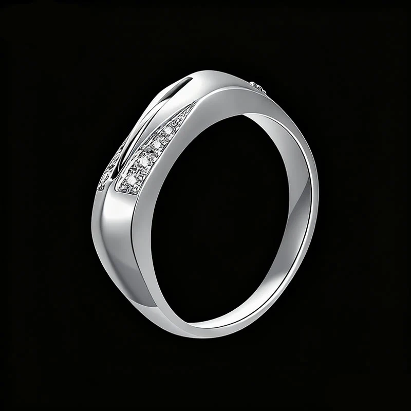 Fashionable Self-Defense Hidden-Knife With Diamond Studded Ring - Image 3