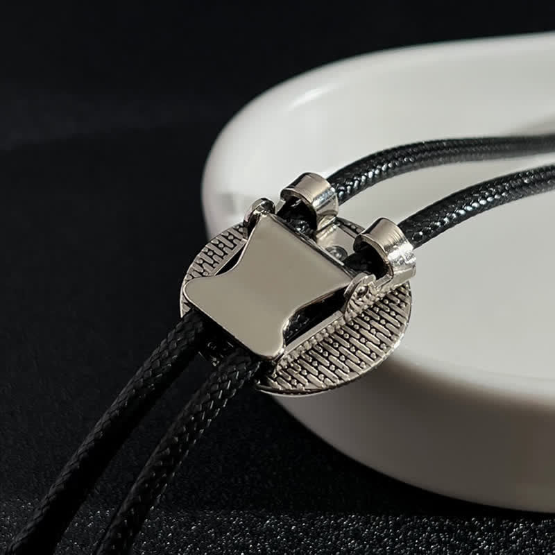 Fasion Compass Style Casual Accessory Bolo Tie - Image 5