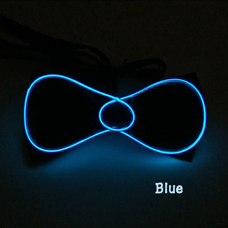 Flashing Round LED Glowing Bow Tie - Image 10