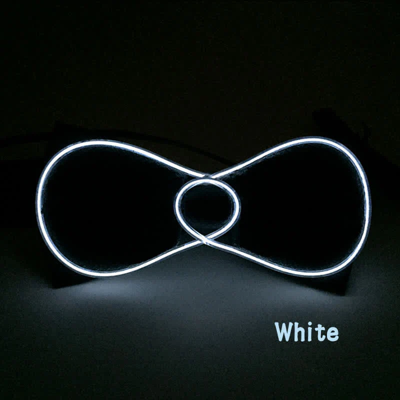 Flashing Round LED Glowing Bow Tie - Image 11