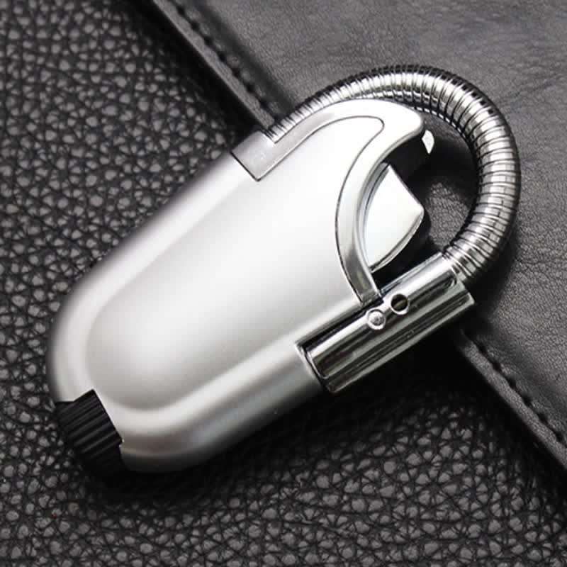Flexible Long Ignition Pipe LED Flashlight Butane Lighter - Image 2