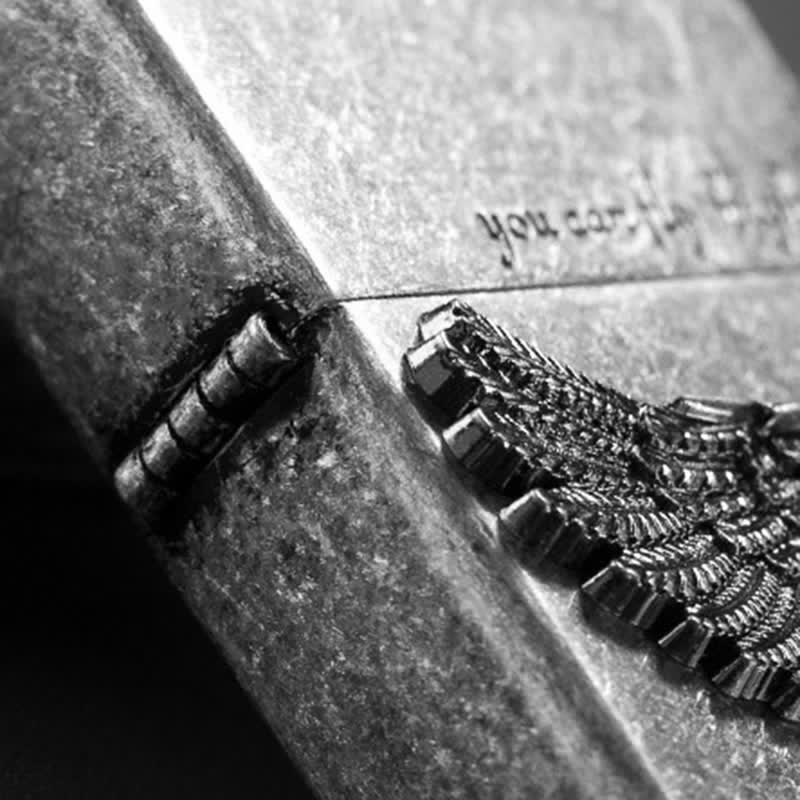 Flying Angel Wings Refillable Kerosene Lighter - Image 6