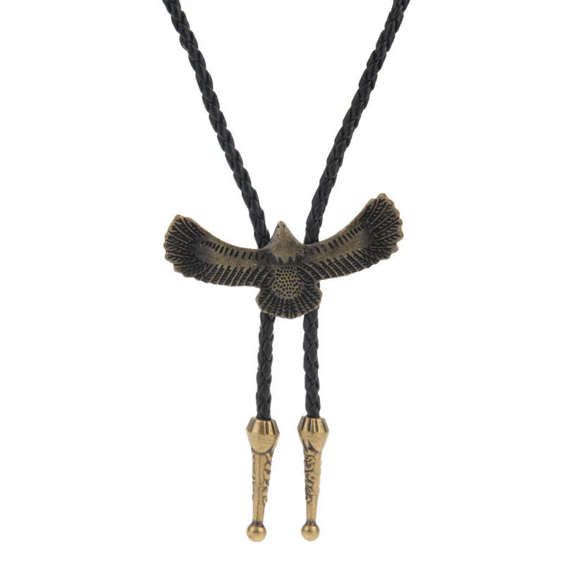 Flying Eagle Animal Western Bolo Tie - Image 21